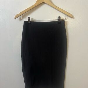 Classic Gray Pencil Skirt